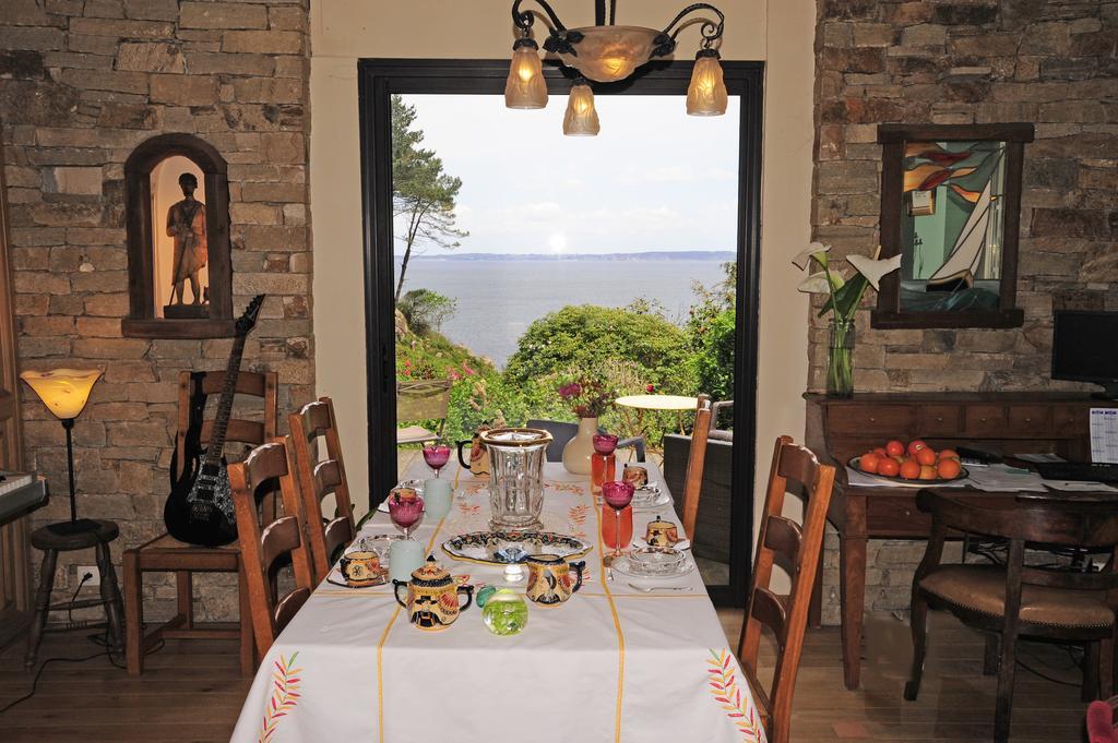 Les Fous De Bassans Bed & Breakfast Poullan-sur-Mer Ngoại thất bức ảnh